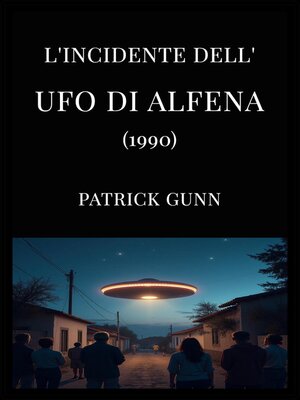 cover image of L'incidente dell'UFO di Alfena (1990)
